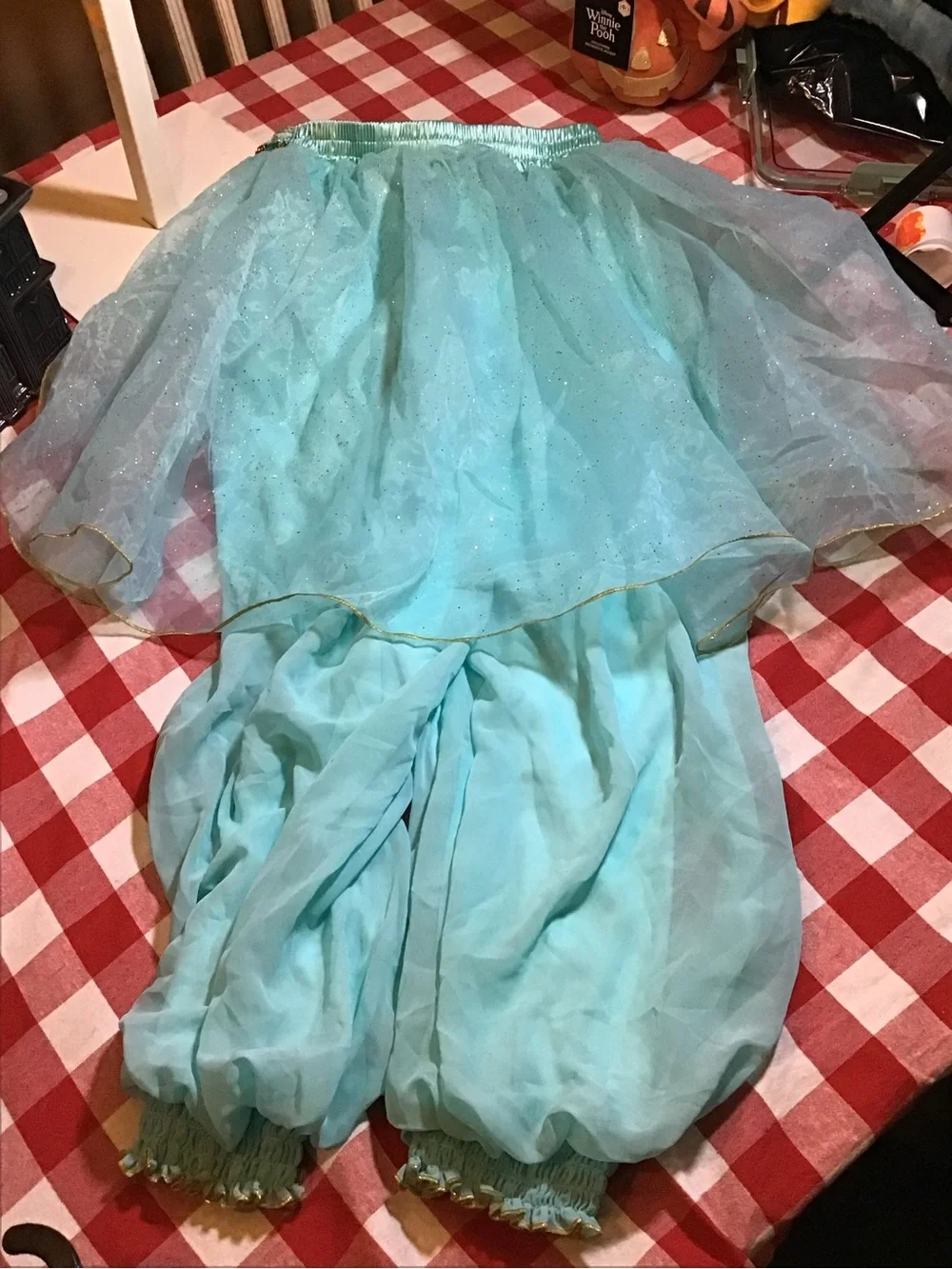 Disney castle collection jasmine girl costume size 134 -Preowned